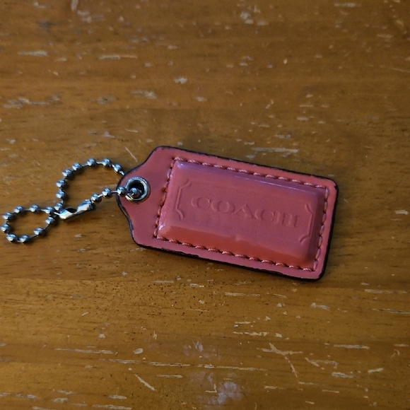 Coach Other - Coach Coral Patent Leather Hangtag